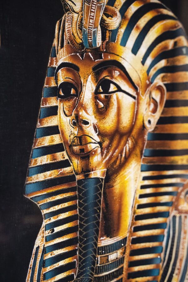 Tutankhamun Pharaonic Antique Luminous Papyrus, 40x60cm - Image 3